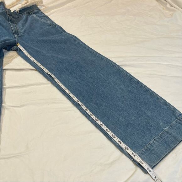 Rag & Bone The Massive Paperbag Waist Macrame Belt High Rise Jean sz 24 - Picture 8 of 13